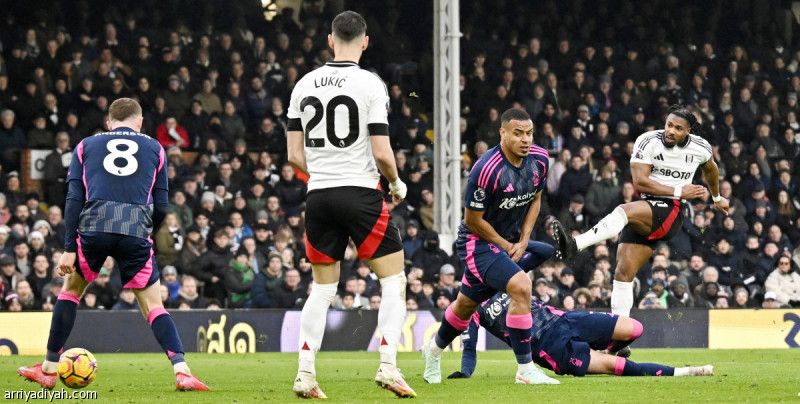 فولهام يهدد أحلام نوتنجهام بالمربع الذهبي