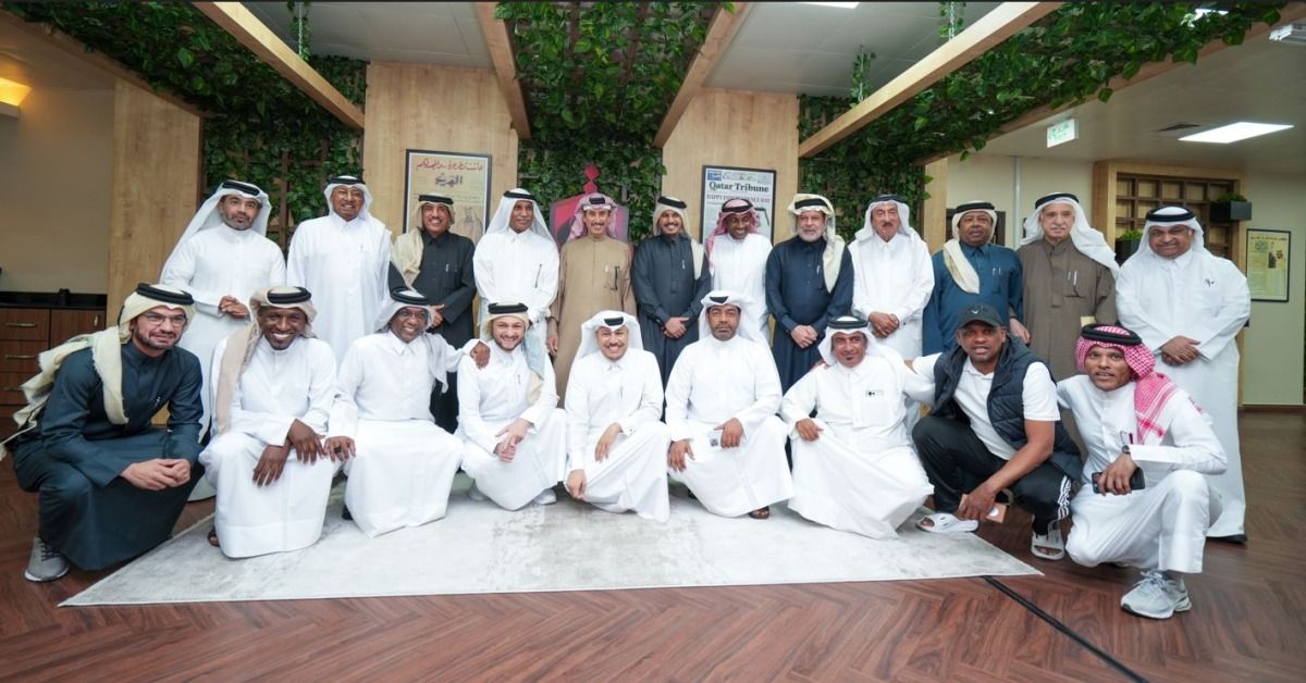 استضاف نجوم كرة القدم في جلسة الاستعدادات والذكريات المركز القطري للصحافة يحتفي بكأس الخليج لقدامى اللاعبين