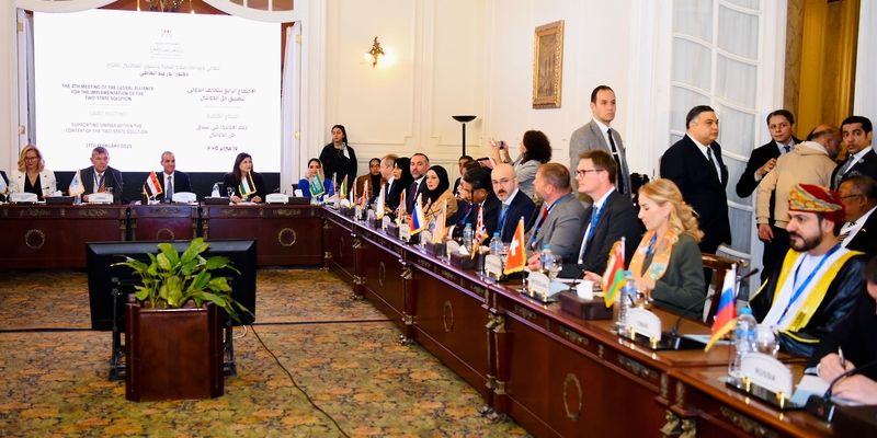 سلطنة عُمان تشارك في اجتماع ‎القاهرة للتحالف الدولي لتنفيذ حلِّ الدولتين