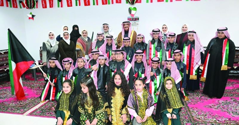 الحبشي مع المشاركين في الاحتفالية