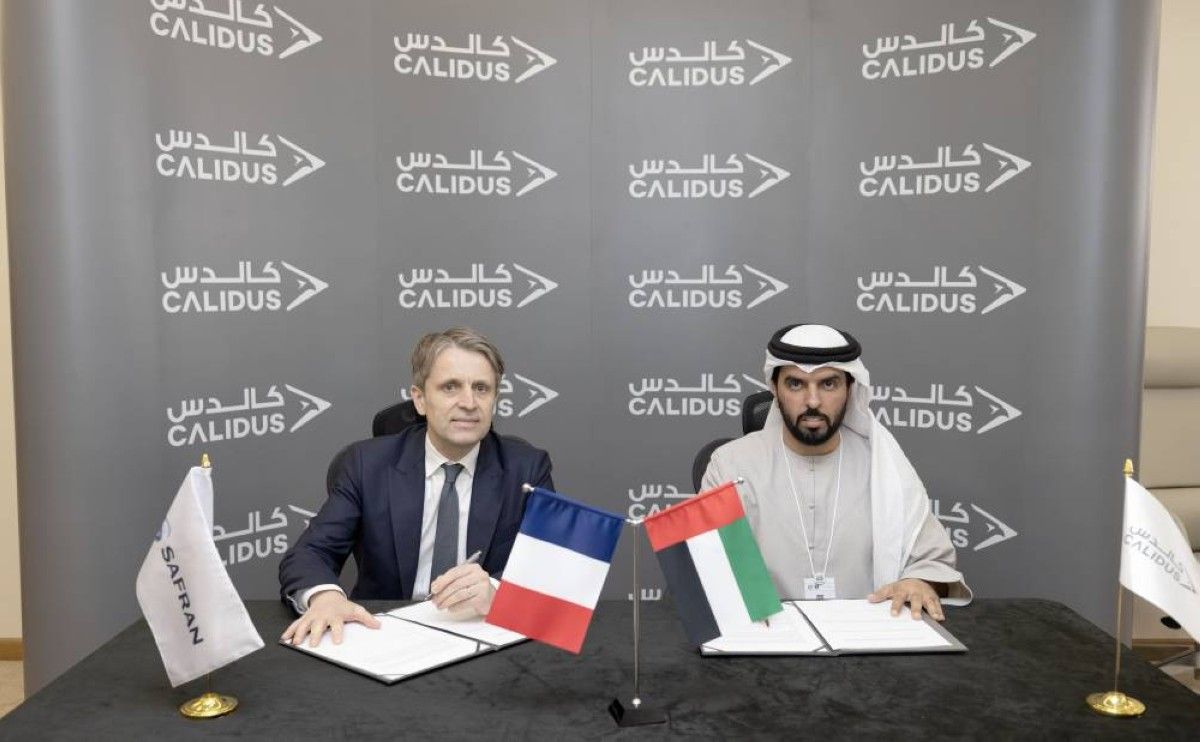 مذكرة تفاهم بين «كالدس» و«سافران للإلكترونيات والدفاع» لتعزيز خدمات الإسناد الجوي في المنطقة