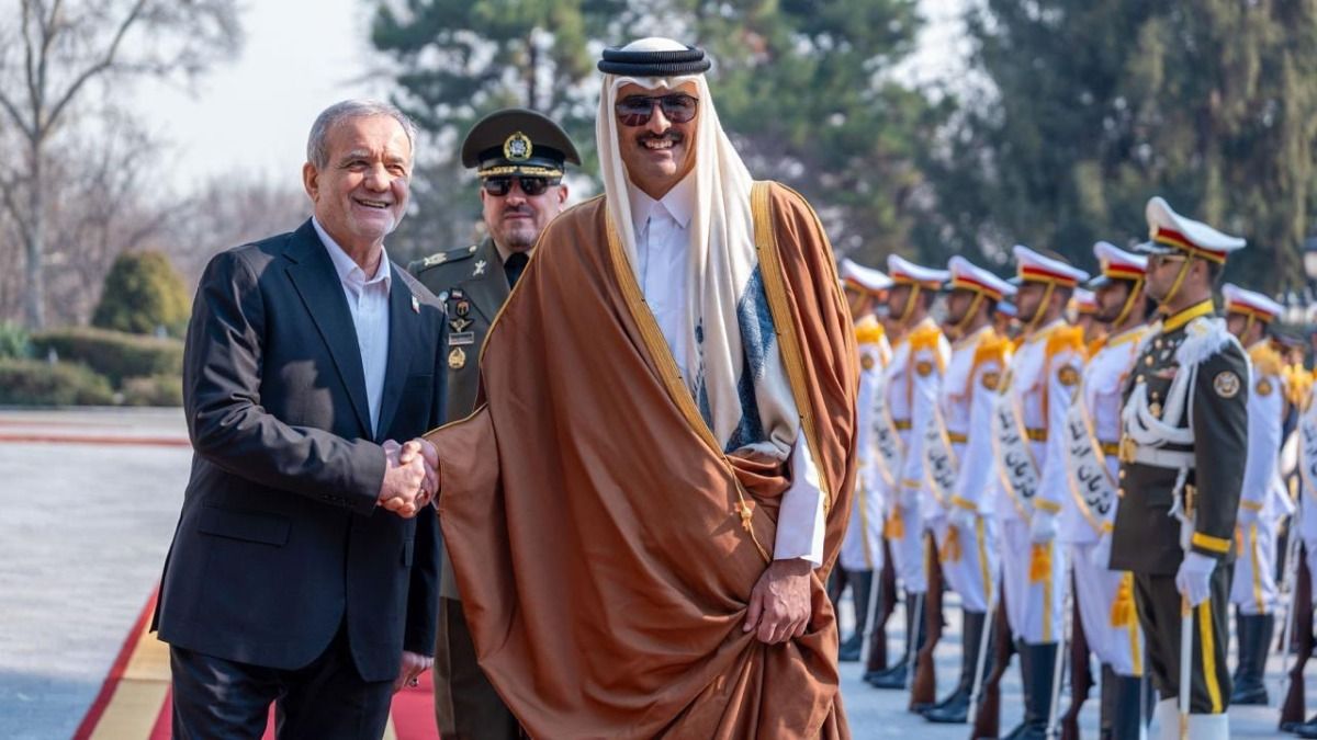 سمو الأمير يؤكد سعيه لتكثيف التنسيق بين دولة قطر وإيران لتحقيق التطلعات المشتركة