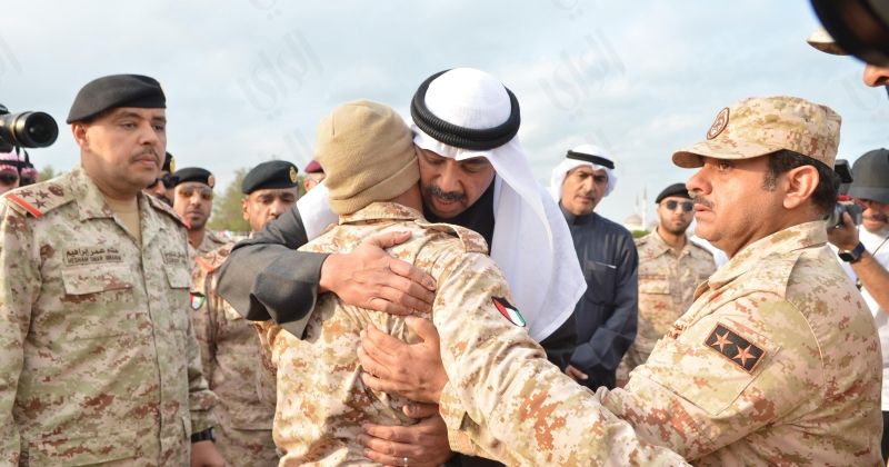 الكويت تشيع شهيدي «القوة البرية»