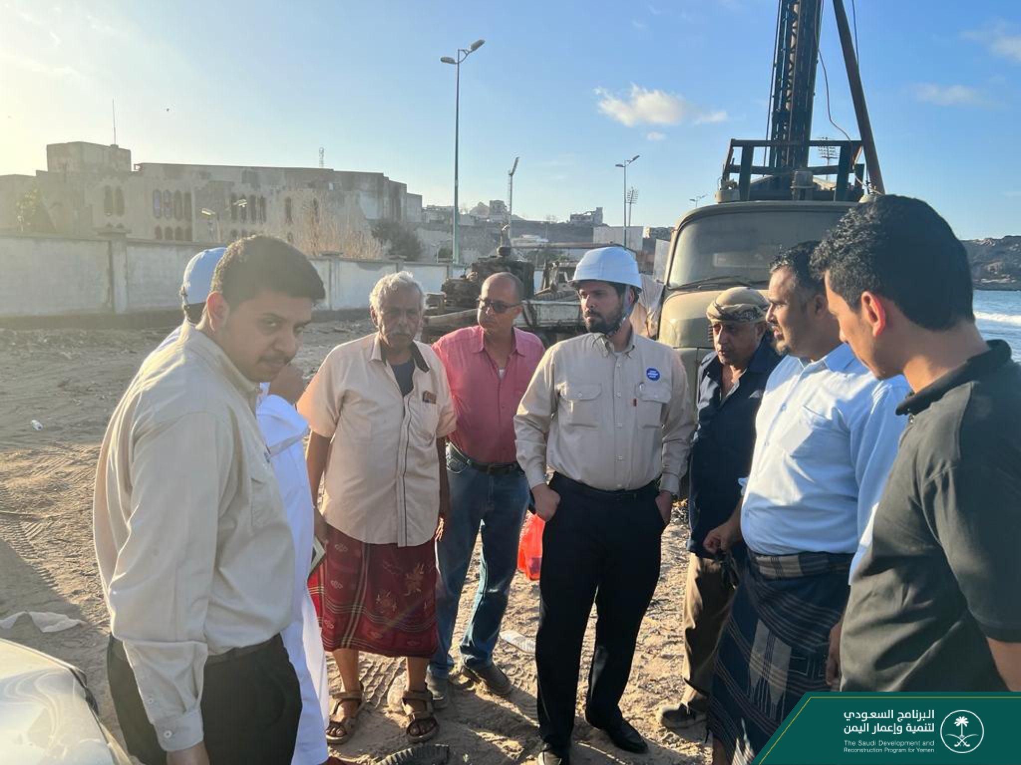 عدن.. بدء أعمال تنفيذ مشروع تحلية مياه البحر بتمويل سعودي