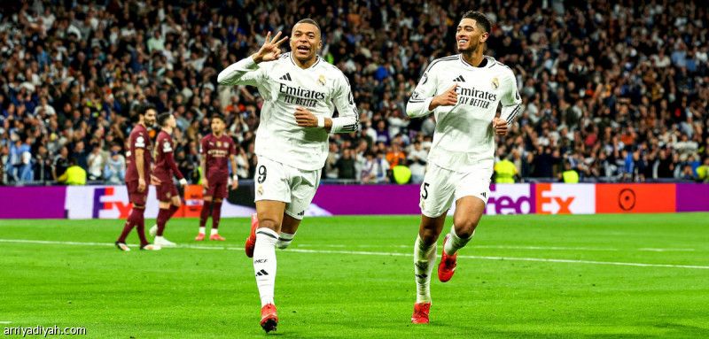 بـ«هاتريك» مبابي.. الريال يقصي السيتي