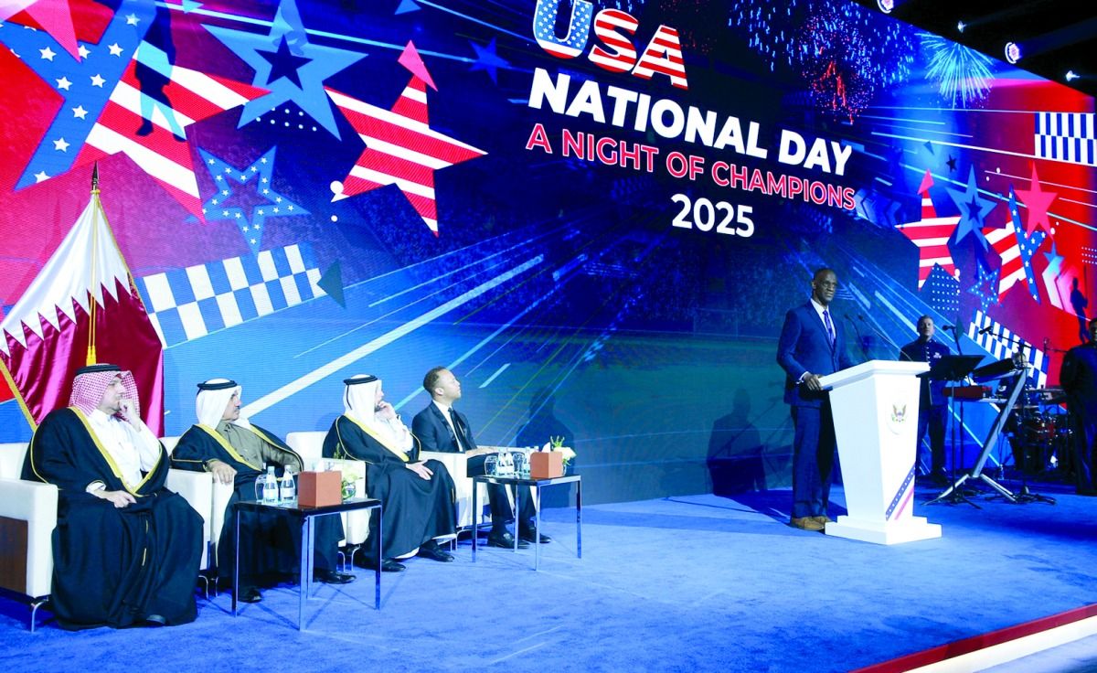 خلال احتفال السفارة بذكرى يوم الاستقلال.. السفير الأمريكي يؤكد على الصداقة القوية مع قطر