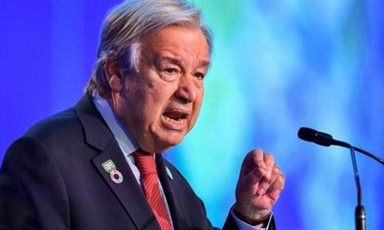 جوتيريش يطالب المجتمع الدولي بالمساعدة على إحراز تقدم نحو حل الدولتين