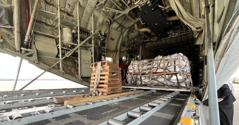 10 أطنان من المواد الغذائية إلى سوريا ضمن حملة «الكويت بجانبكم»