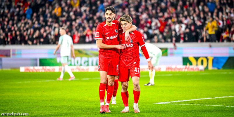 خماسية تنقل فرايبورج إلى الرابع