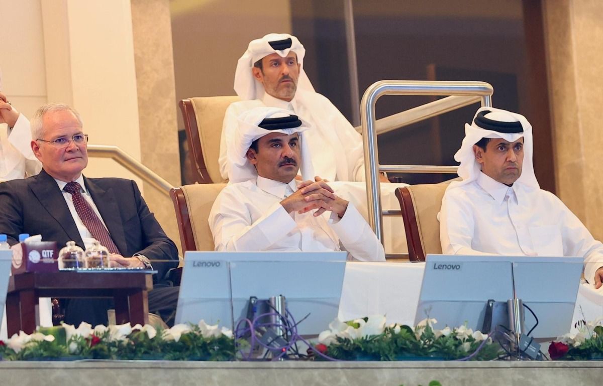 سمو الأمير يشهد ختام بطولة قطر إكسون موبيل المفتوحة للتنس للرجال