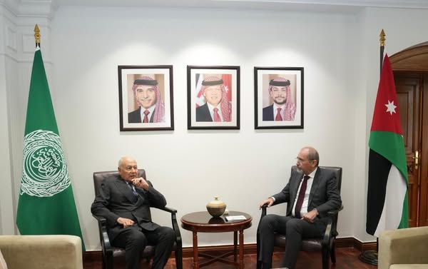 أبوالغيط يبحث مع الصفدي الوضع في المنطقة