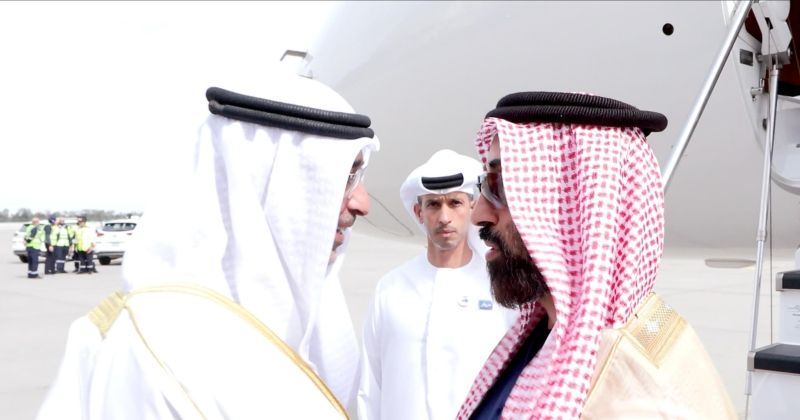 نائب حاكم إمارة أبوظبي مستشار الأمن الوطني الإماراتي يصل إلى البلاد في زيارة رسمية