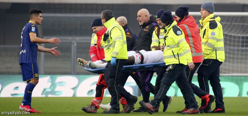 ركبة بافل تنقل كين إلى المستشفى