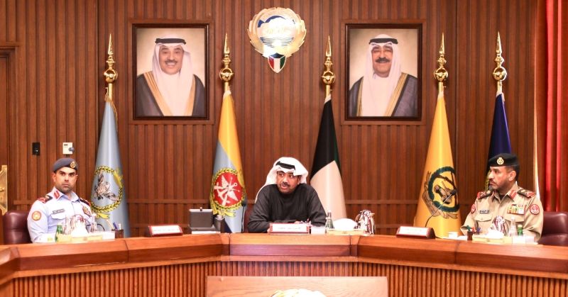 العلي مترئسا الاجتماع