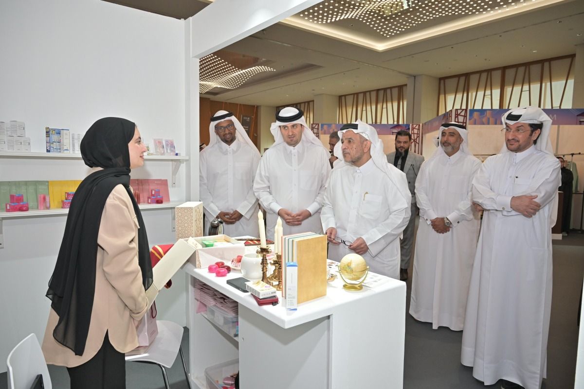 انطلاق فعاليات سوق جامعة قطر الأول لتعزيز بيئة ريادة الأعمال