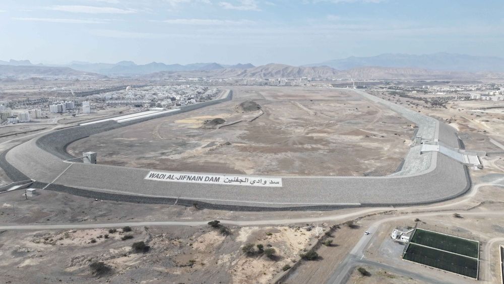 افتتاح سد وادي الجفنين بولاية السيب
