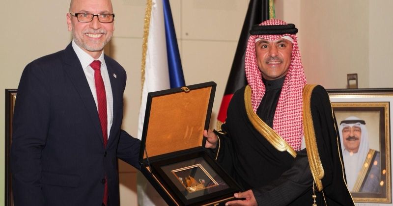 سفارة الكويت في التشيك احتفت بالأعياد الوطنية