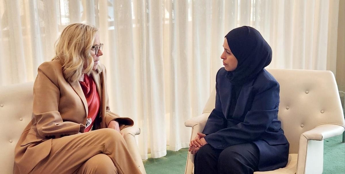 المندوب الدائم لدولة قطر لدى الأمم المتحدة تجتمع مع وكيل الأمين وكبير منسقي الأمم المتحدة للشؤون الإنسانية وإعادة الإعمار في غزة