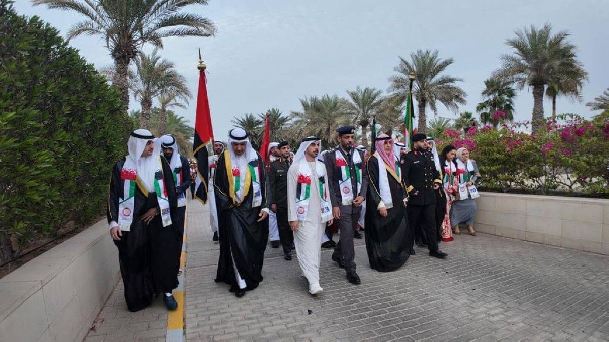 شرطة أبوظبي تشارك السفارة الكويتية احتفالاتها بالعيد الوطني