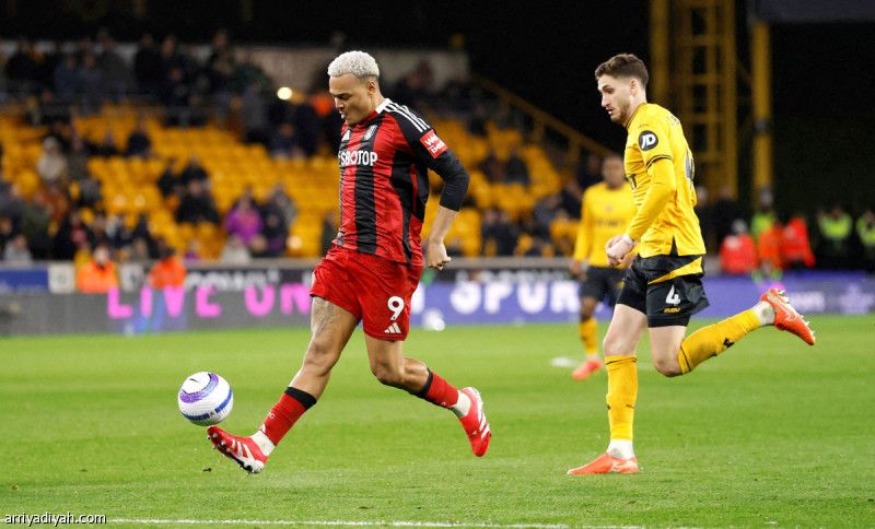 فولهام يصطاد الذئاب بثنائية