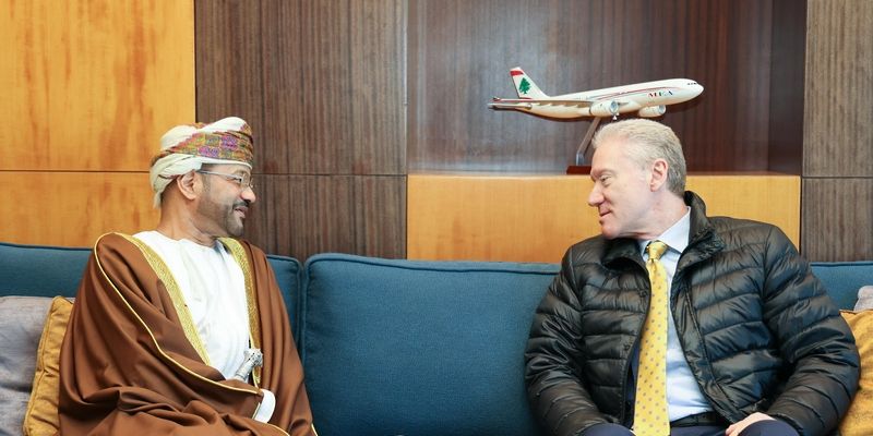 وزير الخارجية يلتقي نظيره اللبناني ببيروت