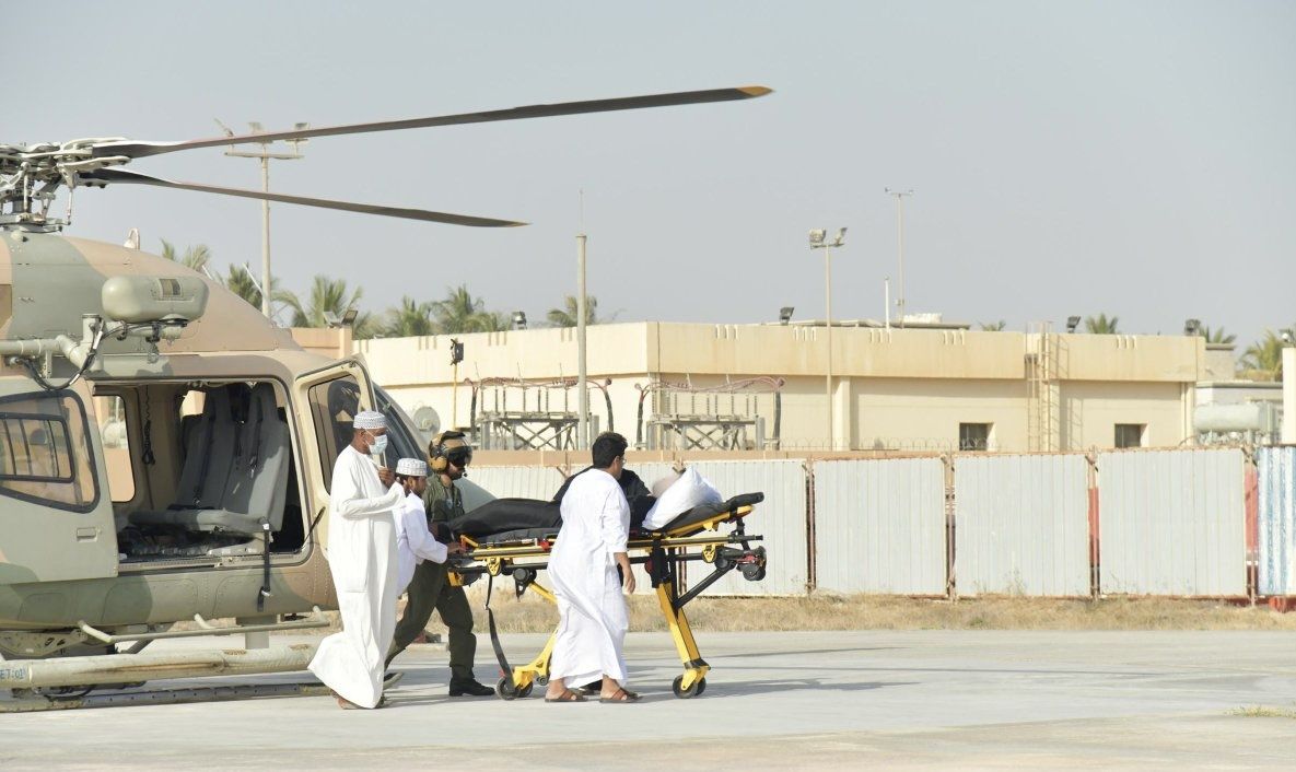 سلاح الجو السلطاني يُنفذ عملية إخلاء طبي