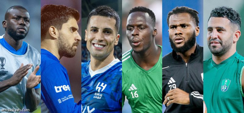 أجانب الهلال والأهلي.. 2472 مباراة في الدوريات الكبرى