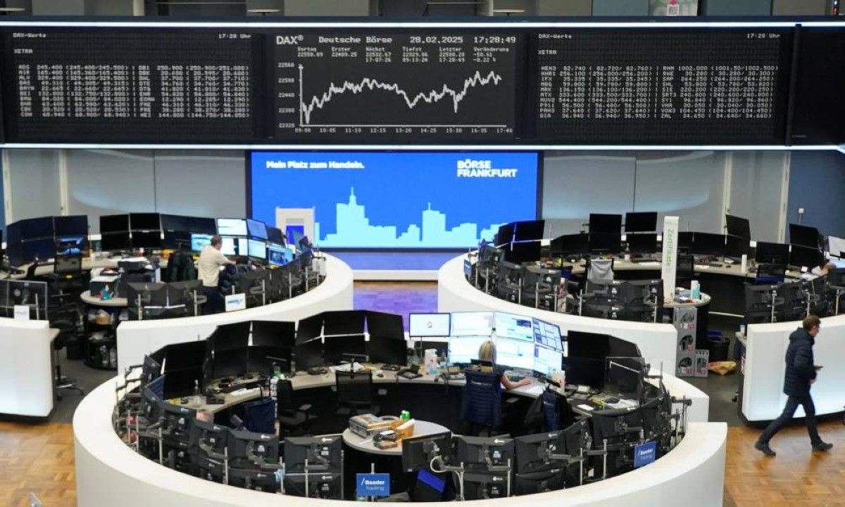 المؤشر الأوروبي يحقق مكاسب للأسبوع العاشر و«وول ستريت» تتجه نحو إغلاق أسوأ شهر لها منذ أبريل 2024