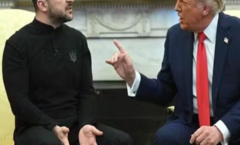 اجتماع ترامب و زيلينسكي يتحول إلى مشادة في المكتب البيضاوي