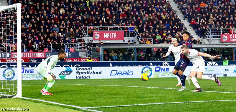 بثنائية.. ميلان يسقط في بولونيا