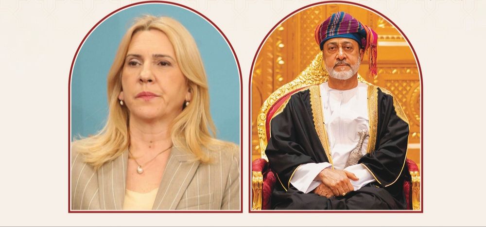 جلالة السُّلطان يهنّئ رئيـسة مجلس رئاسة البوسنة والهرسك