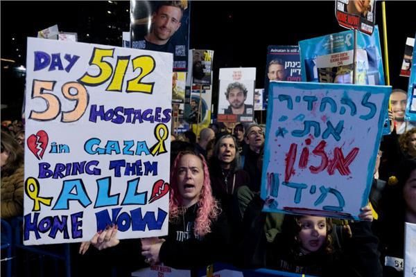 احتجاجات واسعة في إسرائيل للمطالبة بإتمام صفقة تبادل الأسرى مع حماس