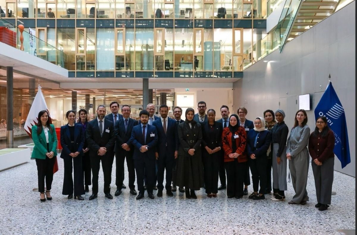 المندوب الدائم لدولة قطر بجنيف تشارك في حوار مع المنظمة العالمية للملكية الفكرية