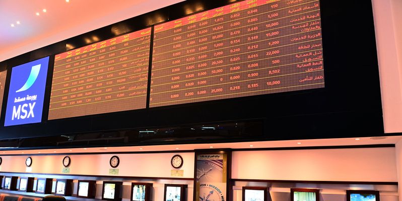 انخفاض مؤشر بورصة مسقط بنسبة 0.36 %