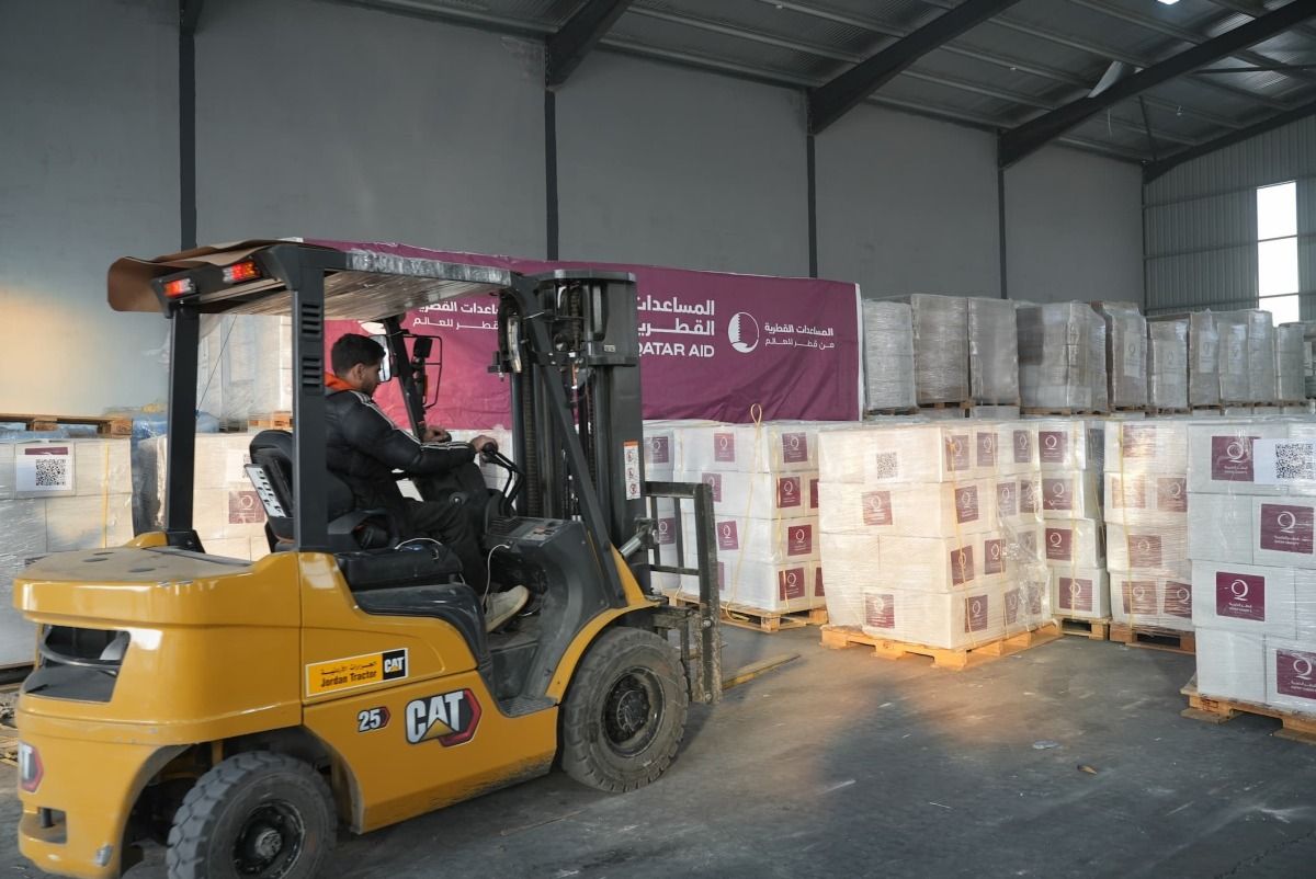 قطر الخيرية: تنفيذ 26 مشروعا إنسانيا في قطاع غزة
