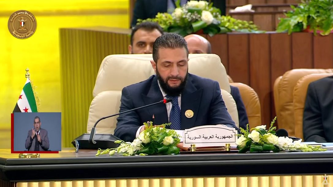 الرئيس السوري الإنتقالي: أتوجه بالشكر للأشقاء العرب على دعمهم لسوريا