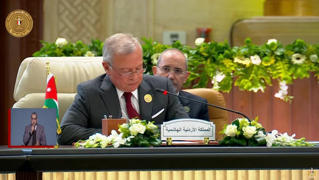 ملك الأردن: نطالب بوقف التصعيد الخطير في الضفة الغربية وخاصة في شهر رمضان