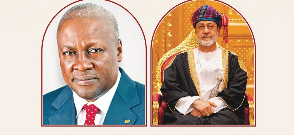 جلالة السُّلطان يهنئ رئيس غانا