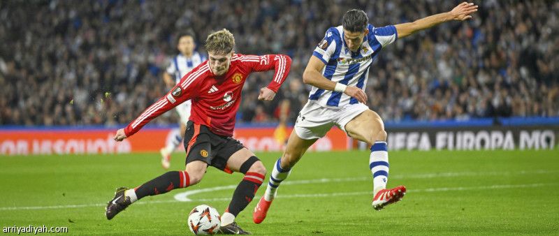 يونايتد يعود بتعادل من الباسك