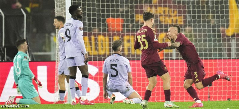 روما يكسب أتلتيك بالقاتل