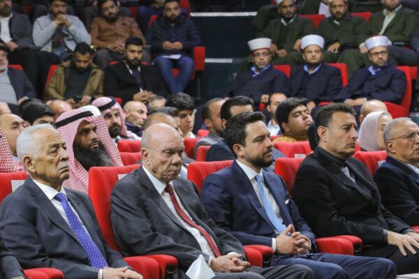 بحضور الأمير الحسين بن عبدالله الثاني ولي عهد المملكة الأردنية.. الأمين العام للمجلس الأعلى للشئون الإسلامية يلقي كلمة في المجالس الهاشمية بالأردن