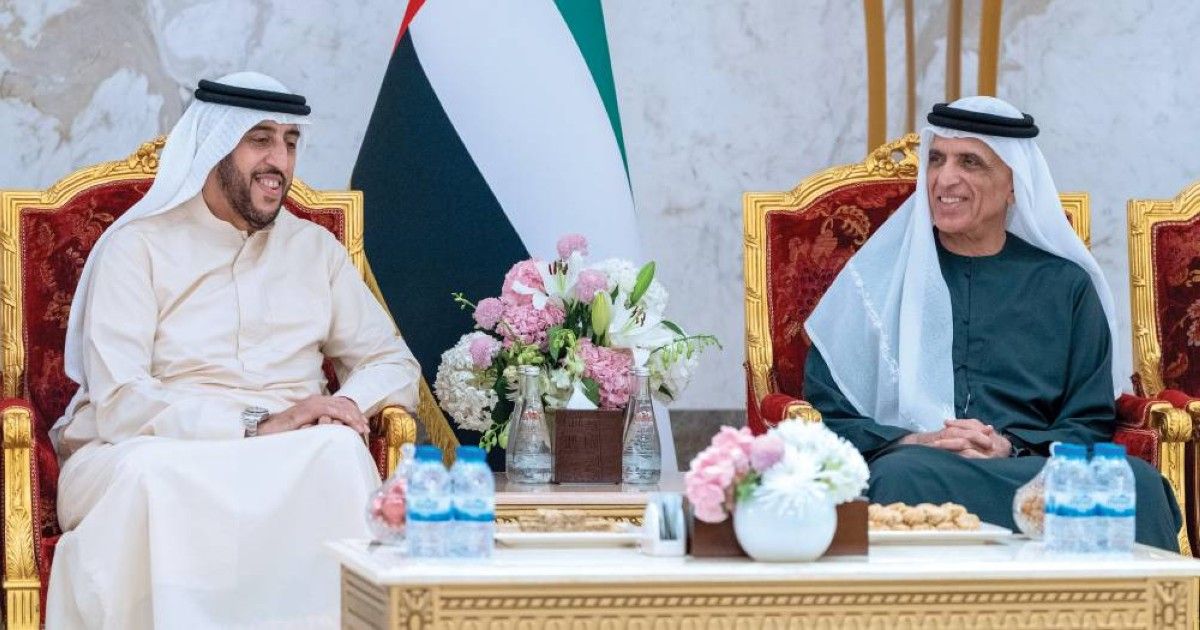 الحكام يواصلون استقبال المهنئين برمضان