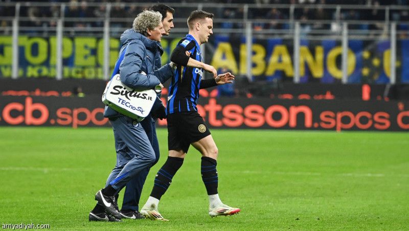 الإنتر يفقد جيلينسكي 45 يوما