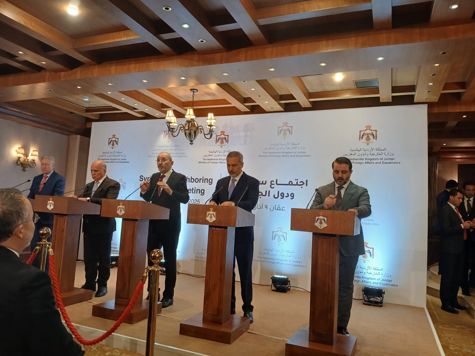 وزير خارجية الأردن: وزراء خارجية دول الجوار السوري اتفقوا على ضرورة محاربة داعش