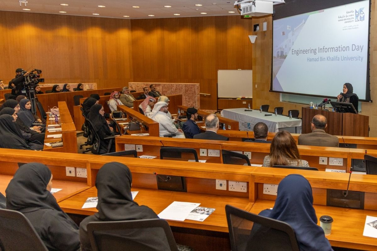 جامعة حمد بن خليفة تنظم اليوم التعريفي للهندسة للطلاب القطريين