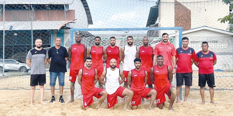 منتخبنا الوطني لكرة اليد الشاطئية يستعد لدورة الألعاب الخليجية والبطولة الآسيوية
