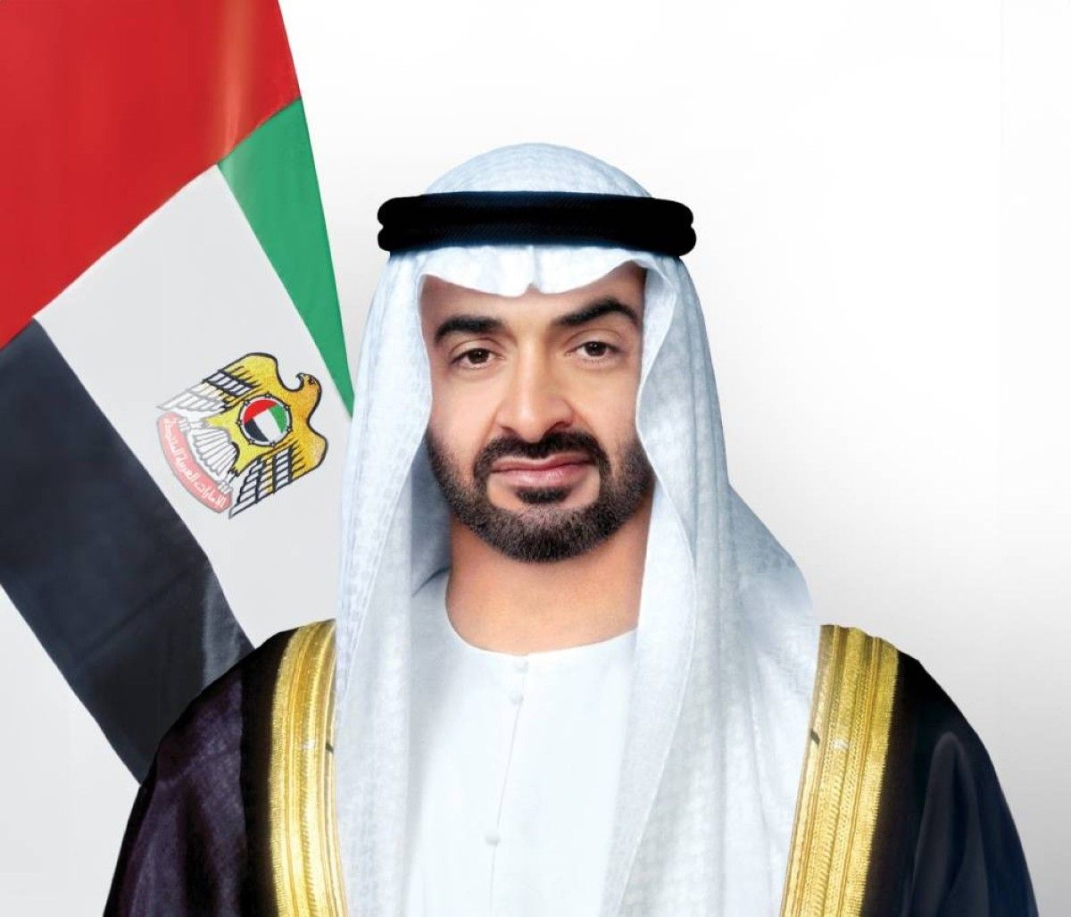 محمد بن زايد يستقبل ولي عهد البحرين