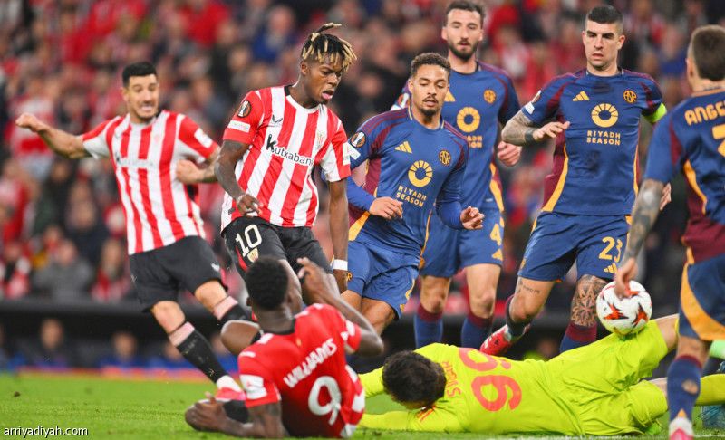 أمام روما.. بلباو يخطف بطاقة ربع النهائي