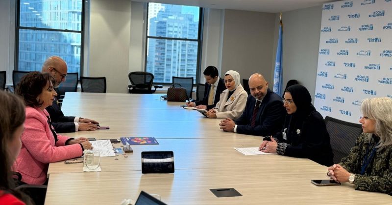 وزيرة «الشؤون» تبحث مع مسؤولة أممية تعزيز التعاون في مجال تمكين المرأة