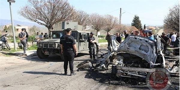 استشهاد لبناني وإصابة آخر في قصف الاحتلال الإسرائيلي مركبة في بلدة ياطر
